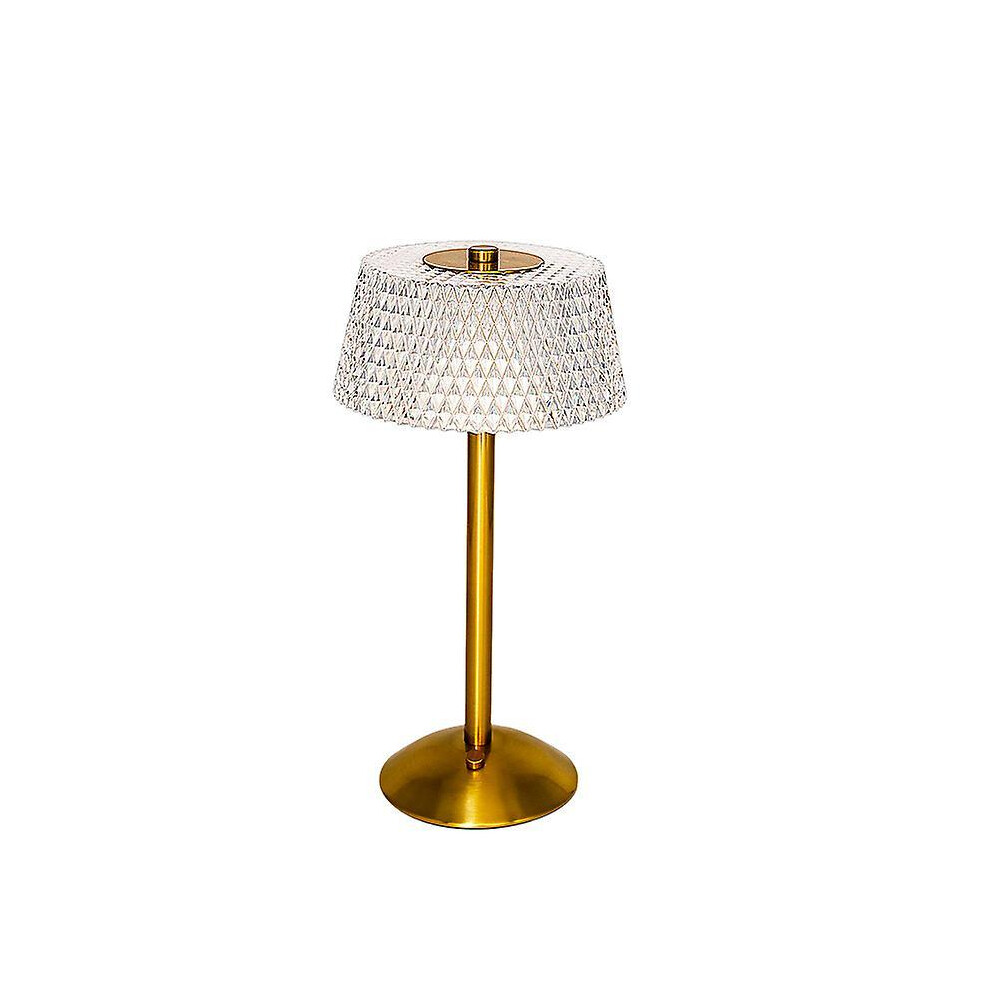 Crystal Table Lamp, 3 Colors Crystal Lamp Bedroom Bedside Lamp, Dimmable Wireless USB Rechargeable LED Table Lamp for Bedside, Camping, Indoor, Outdoo