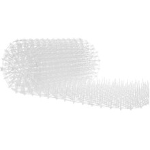 White Garden Cat Scat Mat: Prickle Strip, Anti-Cat, and Dog Repellent