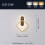 Walnut grain wall light 3 colors dimmable, modern acrylic lampshade, hotel restaurant wall light 5