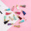 200 ks. Keychain Tassel Keychain Ring Set Kožený strapec Keychain Set DIY 5