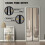 Magnetic mosquito net for door 90 x 210 cm 3