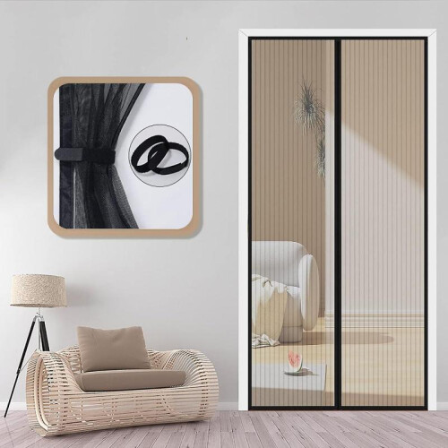 Magnetic mosquito net for door 90 x 210 cm