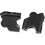 22mm Universal Motorcycle Handlebar Riser Handlebar Clamp Rear Move Adapter (Black) 5