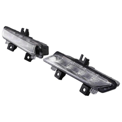 2Pcs Car Daytime Running Light for -Renault Captur Clio 4 2