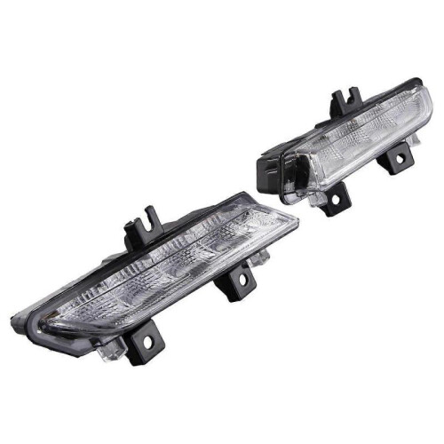 2Pcs Car Daytime Running Light for -Renault Captur Clio 4 1