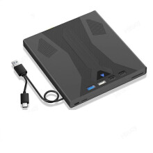 External Blu Ray Drive Burner, 3D Optical Bluray Drive for Laptop