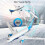 787 Glider Model 2.4G Electric Remote Control-Blue 2