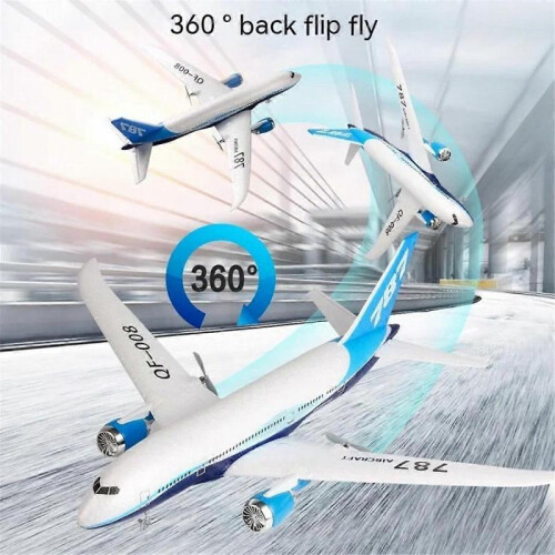 787 Glider Model 2.4G Electric Remote Control-Blue 1