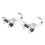 Motorcycle Front Foot Pegs Lowering Kit for Silver 1