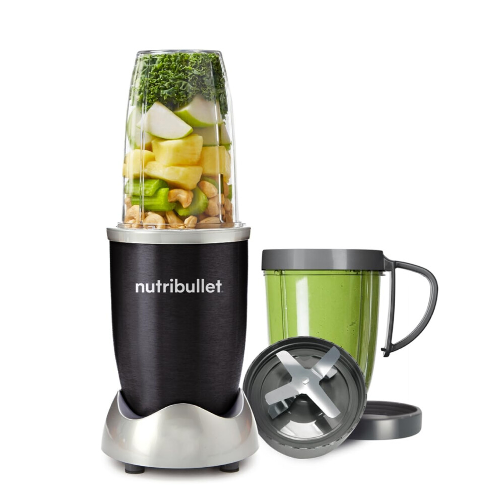nutribullet Blender 600 Series - Powerful 20,000 RPM Extractor Blends Frozen Fruit, Nuts & Ice - 600W Motor, Cyclonic Technology & High Torque Power-image-OPC-PHMSQJ2-NEW