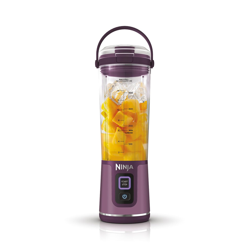 Ninja Blast Portable Blender, 530ml, Leakproof Lid & Sip Spout, Powerful Cordless Mini Blender, Rechargeable, Portable Smoothies, Protein Shakes, Ble