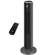 Levoit 23dB Silent Tower Fan for Bedroom, Standing Fan that Blows Cold Air for Home, Remote, 90 Oscillation, 12H Timer, 5 Speeds, 4 Modes, Bladeless