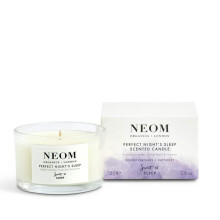NEOM- Perfect Night's Sleep Scented Candle, Travel Size | Lavender & Jasmine | Essential Oil Aromatherapy Candle | Scent to Sleep - Packaging May Var