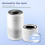 Levoit LEVOIT Core 300 Air Purifier Replacement Filter, 3-in-1 True HEPA, High-Efficiency Activated Carbon, Core300-RF, 1 Pack, White 7