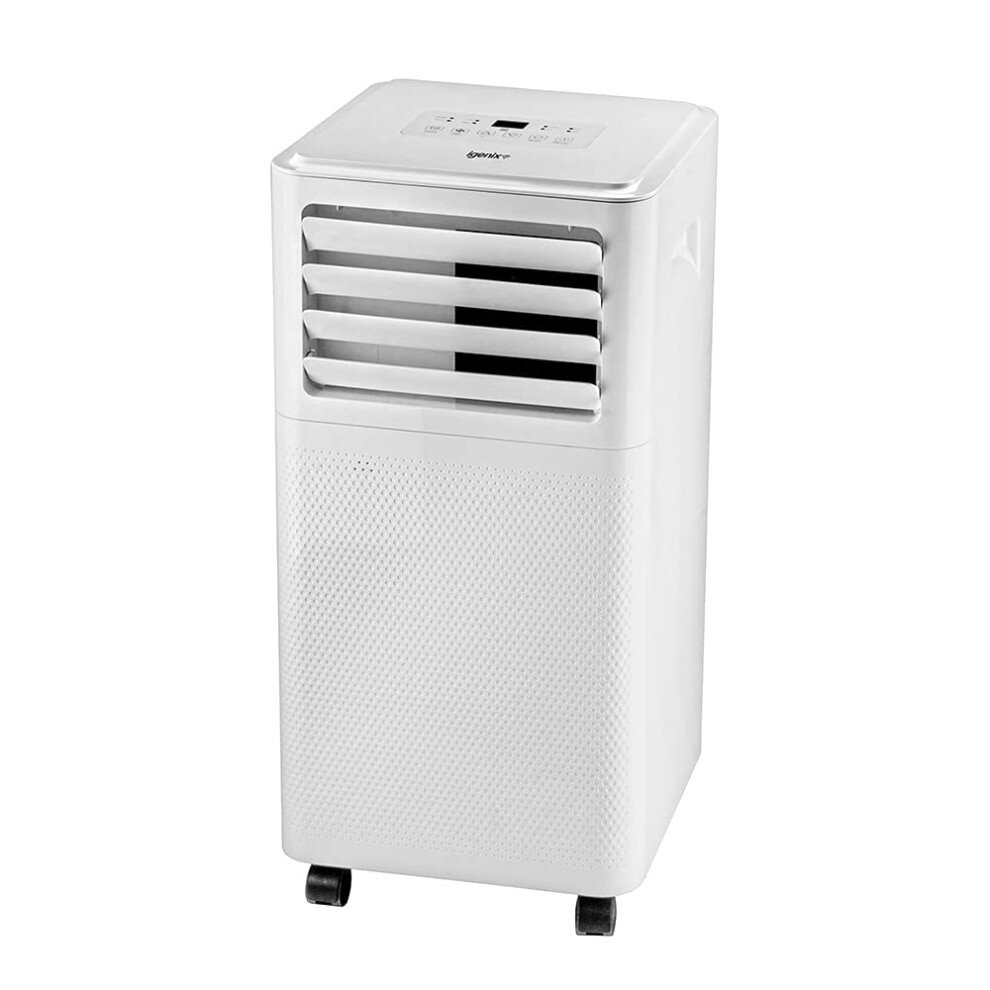 Igenix IG9909 9000 BTU 3-in-1 Portable Air Conditioner with Cooling, Fan & Dehumidifier Function, 24 Hour Timer, Remote Control & Window Venting Kit