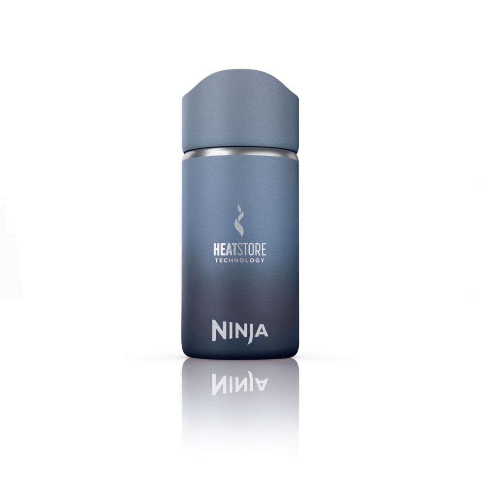 Ninja 300 ml Sip Perfect Hot Drinks Travel Flask, Made BPA-Free, Dishwasher Safe, Insulated Bottle, Navy, DW1203EUUKNV