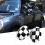 Car Checkered Mirror Caps Covers for R55 R56 R57 5