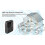 Bluetooth 5.4 Audio Receiver Transmitter Auracast LE Audio Adapter 3