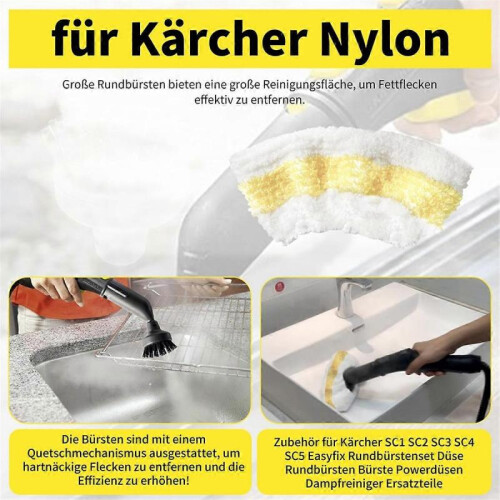 For Karcher Steam Cleaner Accessories Easyfix SC1 SC2 SC3 Accessories 1