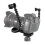 Dual Arm Hot Shoe Flash Bracket for Camera 4