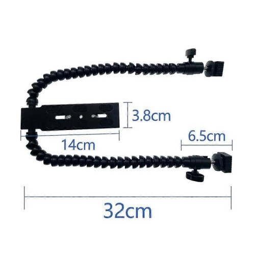 Dual Arm Hot Shoe Flash Bracket for Camera 1