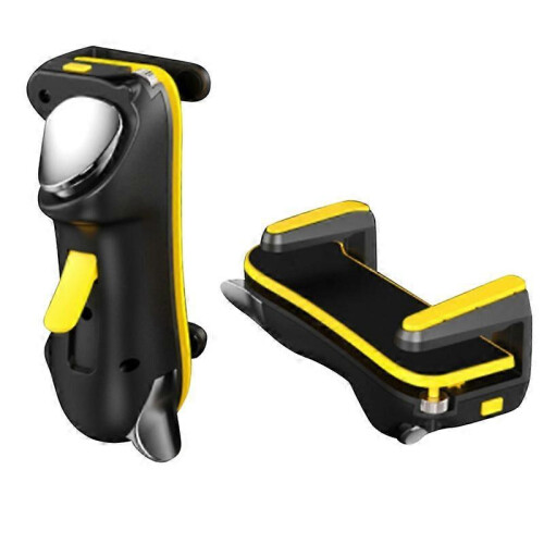 Six Finger for Ipad PUBG Gaming Controller L1 R1 Key Button (Yellow)