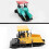Alloy Paver Machine Highway Construction Truck 1:40,Yellow 4