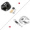 Motorcycle Headlight Black Mount Bracket Cover for 4