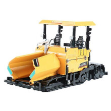 Alloy Paver Machine Highway Construction Truck 1:40,Yellow