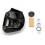 Motorcycle Headlight Black Mount Bracket Cover for 3