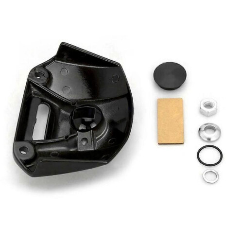 Motorcycle Headlight Black Mount Bracket Cover for 2