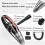 1 Set Car Vacuum Cleaner Small Car Interior Vacuum Cleaner Silver 5