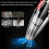 1 Set Car Vacuum Cleaner Small Car Interior Vacuum Cleaner Silver 4