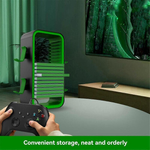 Game Storage Rack for Multi-Function Disc Rack White-Black 2