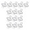 10 Packs Inline Filter , Filter for 22mm or 25mm Tubing Filter 1