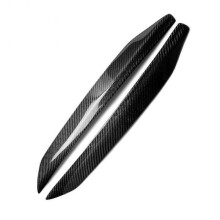 For Hyundai Genesis Carbon Fiber Headlights Eyelids Eyebrows Cover