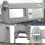 Car Front Sun Visor Gray for Toyota RAV4 2013-2018 Right 4