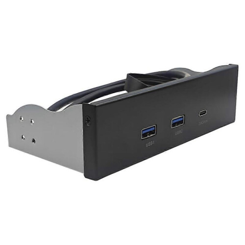 USB Front Panel for PC 2 Port USB 3.2 GEN1 5Gbps + 1 Port TYPE-C 1