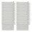 30 Pcs Sublimation Blanks Makeup Bags Bulk,Canvas White Bag 1