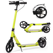Kick Scooter for Kids Ages 8-12, 200mm Big Wheels Scooter for Adults with Disc Brakes