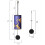 Bamboo Windchime 9 Rods , Wind Chimes 9 Rods D 4