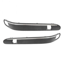 Car Front Bumper Moldings + Chrome Trim for Mercedes Benz C-Class