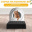 Cat Litter Box Ramp with Filter Function, with Storage Black 4
