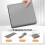 Eco-Friendly TPE Yoga Mat,Foldable,Double-Sided Non-Slip Surface,Gray 3