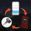 Universal Programmable Sensor 315Mhz 433Mhz in 1 Auto Tire Pressure 5