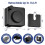 Retractable Clothesline Indoor, Wall Mounted Clothesline Black 5