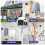 Retractable Clothesline Indoor, Wall Mounted Clothesline Black 2
