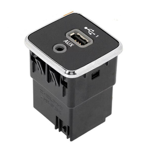 USB AUX Interface Front USB Charging Port for Jeep Cherokee Compass