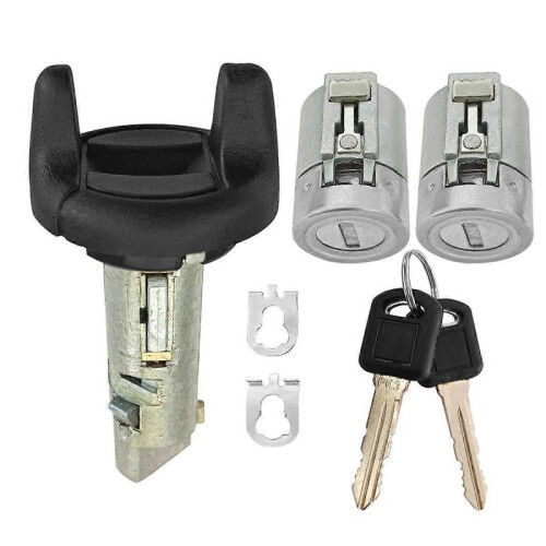 Ignition Lock Switch Door Lock Cylinder Key Kit for GMC Chevrolet