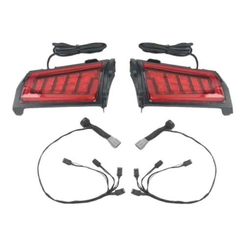 Motorcycle Rear Saddlebag LED Turn Signal Lights for